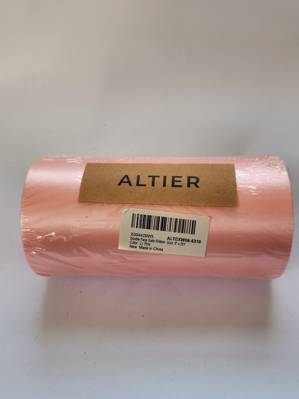 Pink Satin Ribbon Roll